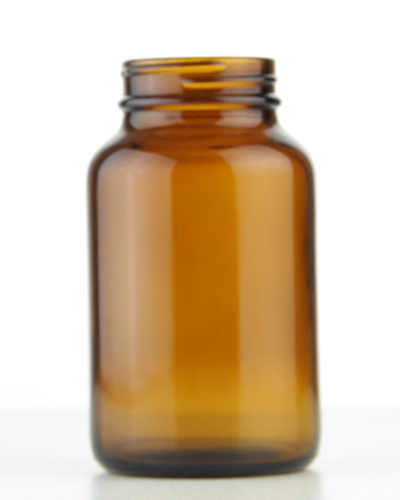 200ml poederpot, bruin