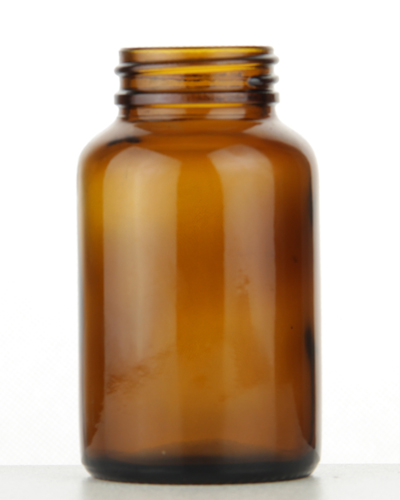 120ml poederpot, bruin