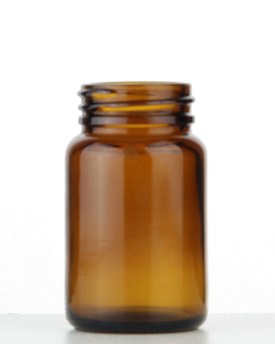 60ml poederpot, bruin