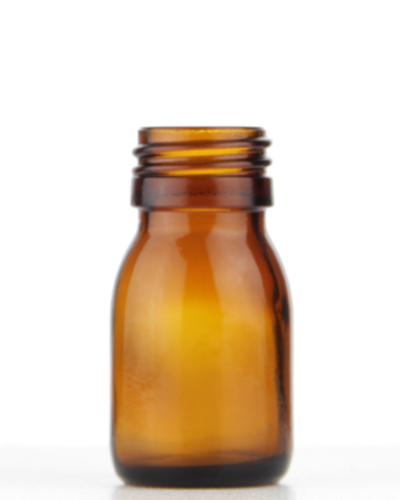 30ml Siroopfles, Bruin