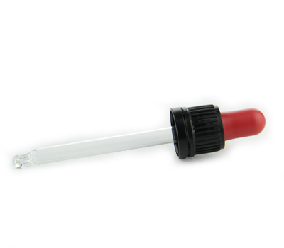 Pipetmontuur DIN18, 89mm, rood/zwart