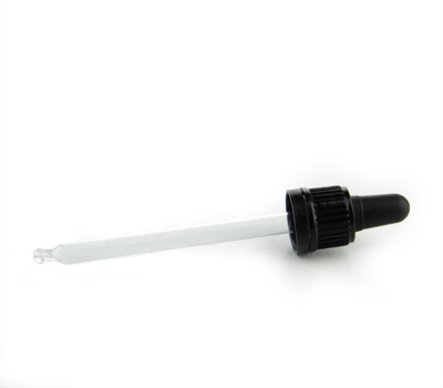 Pipetmontuur DIN18, 89mm, zwart/zwart