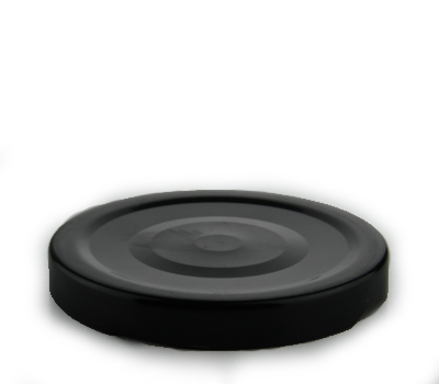 Twist off sluiting 63 button, zwart