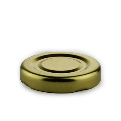 Twist off sluiting 43 button, goud