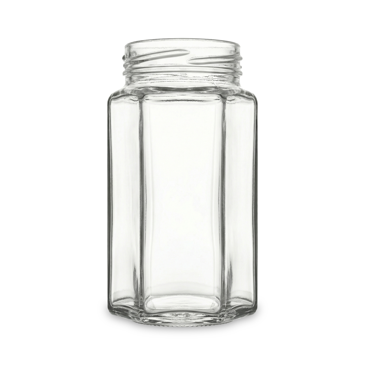 280ml Zeskantig, hoog